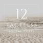 12 Light IG Posts