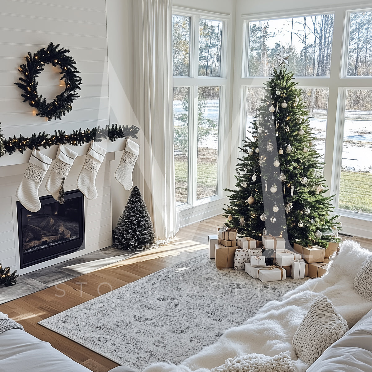 White Christmas Decor