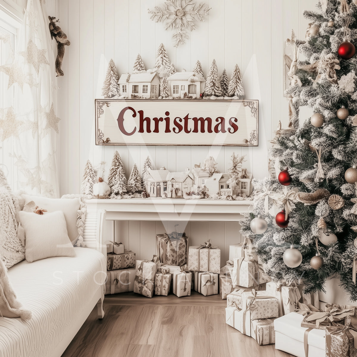 White Christmas Decor
