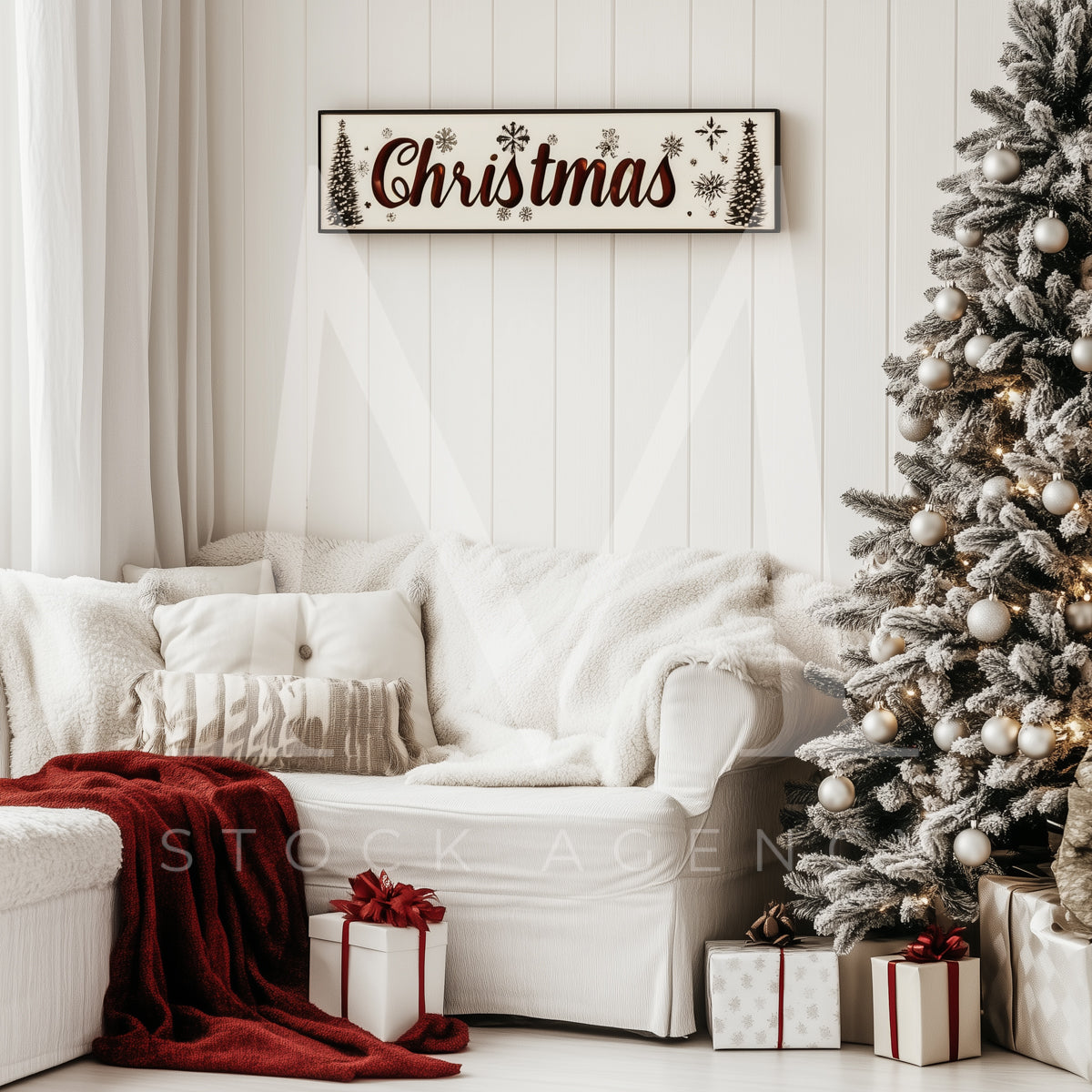 White Christmas Decor