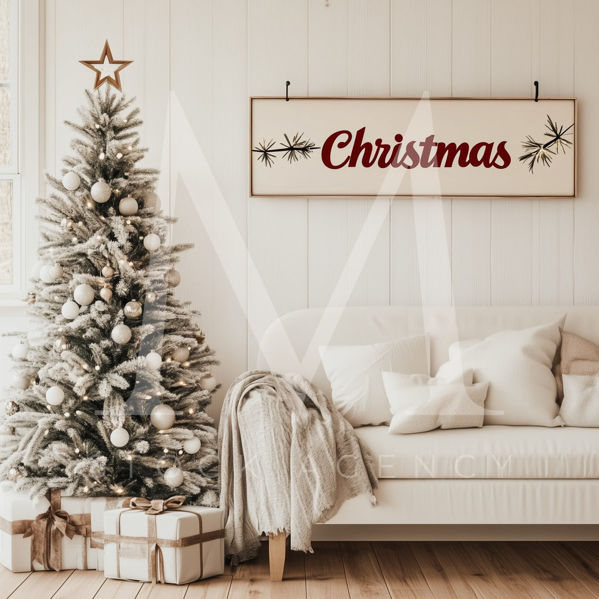 White Christmas Decor