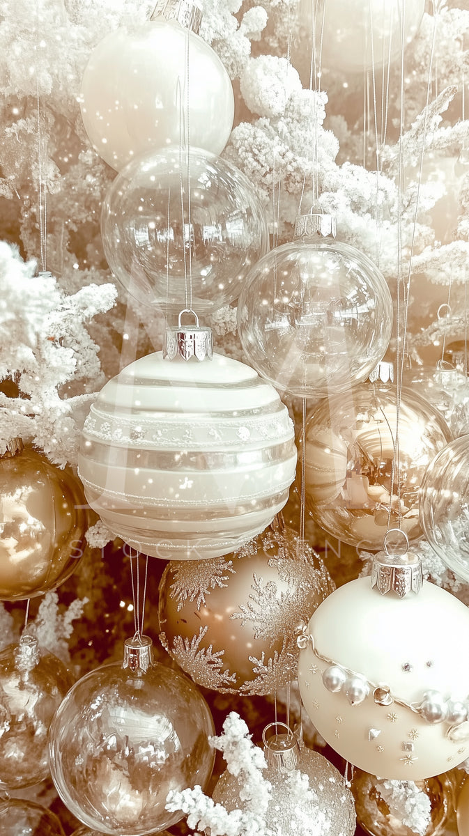 White Christmas Decor