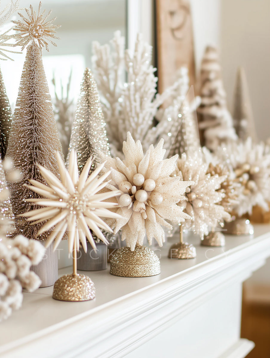 White Christmas Decor