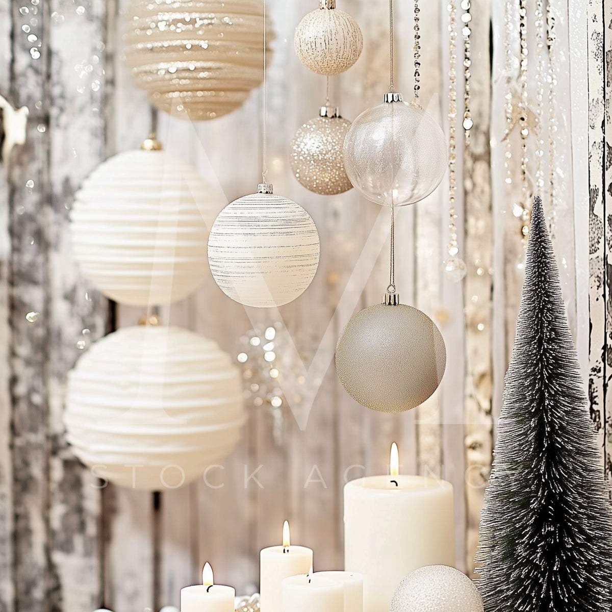 White Christmas Decor