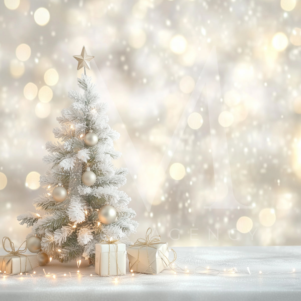 White Christmas Decor